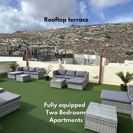 Arzella Apartments Xlendi Stylish Stay Near Beach Local Eats Eksteriør bilde