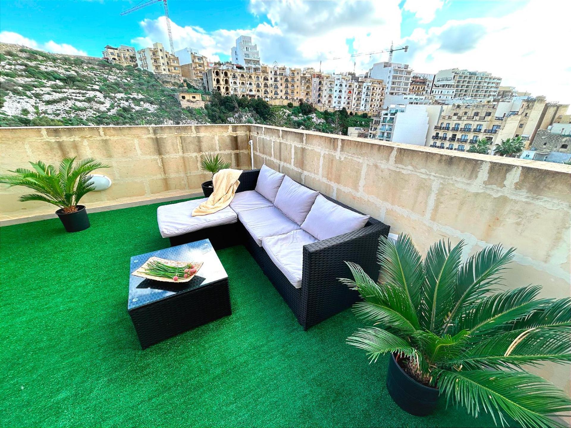 Arzella Apartments Xlendi Stylish Stay Near Beach Local Eats Eksteriør bilde